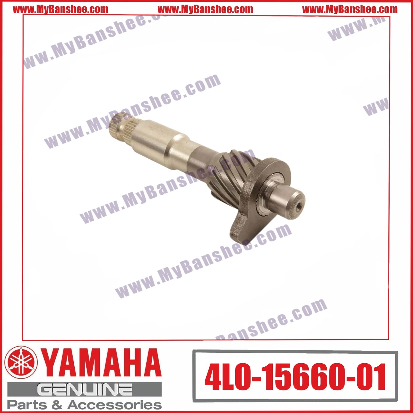 1. 4L0-15660-01 Eje del Pedal