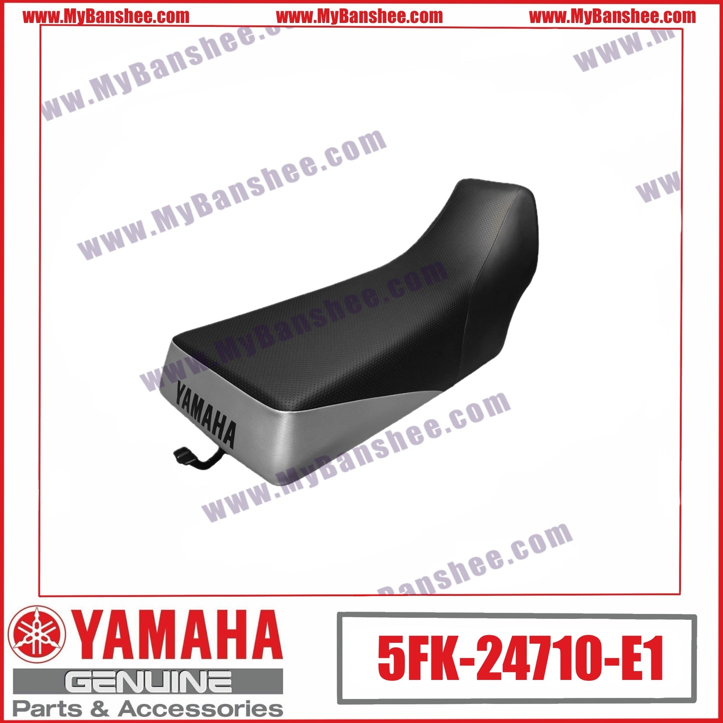 1.2 5FK-24710-E1 Asiento Negro/Plata