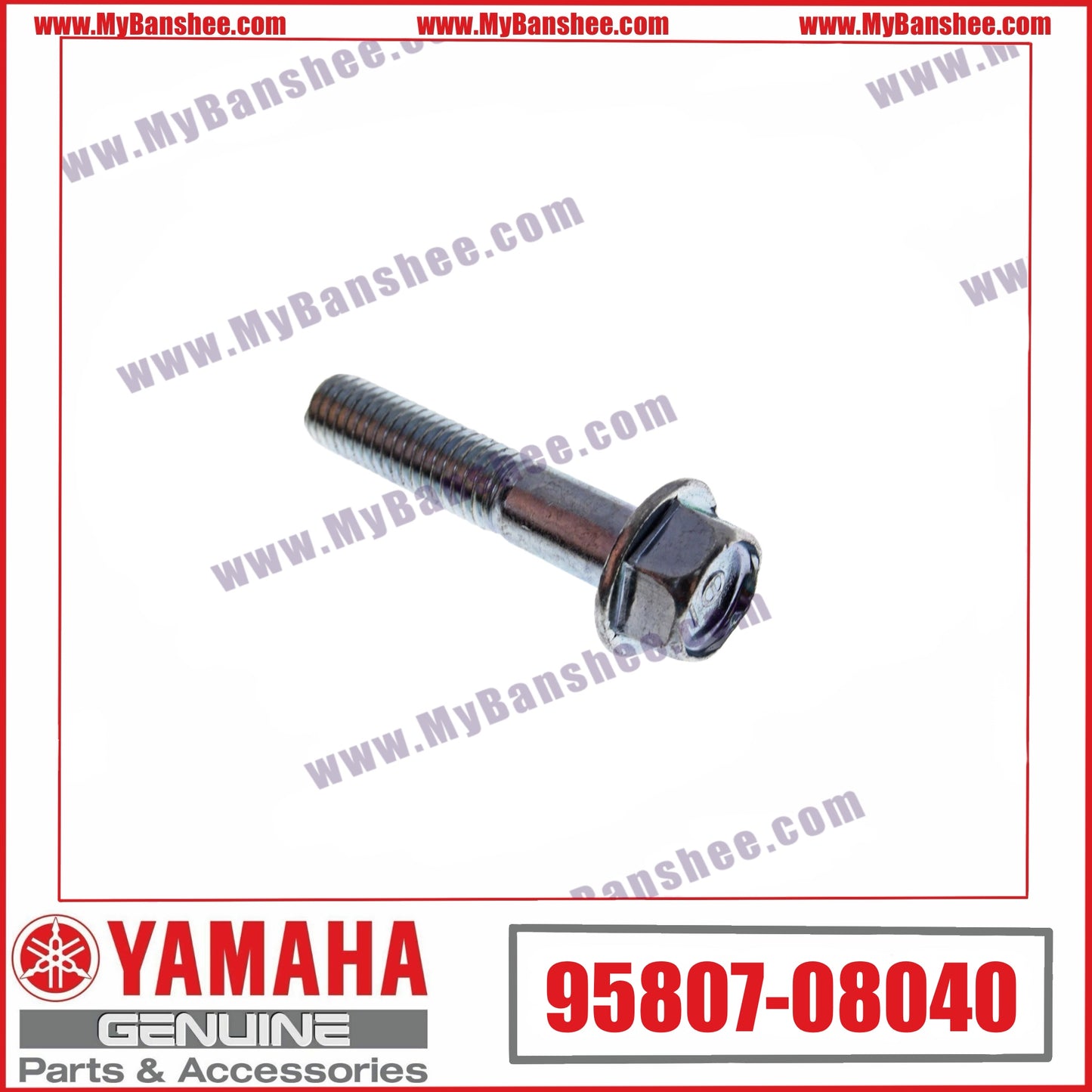 13. 95807-08040 Tornillo