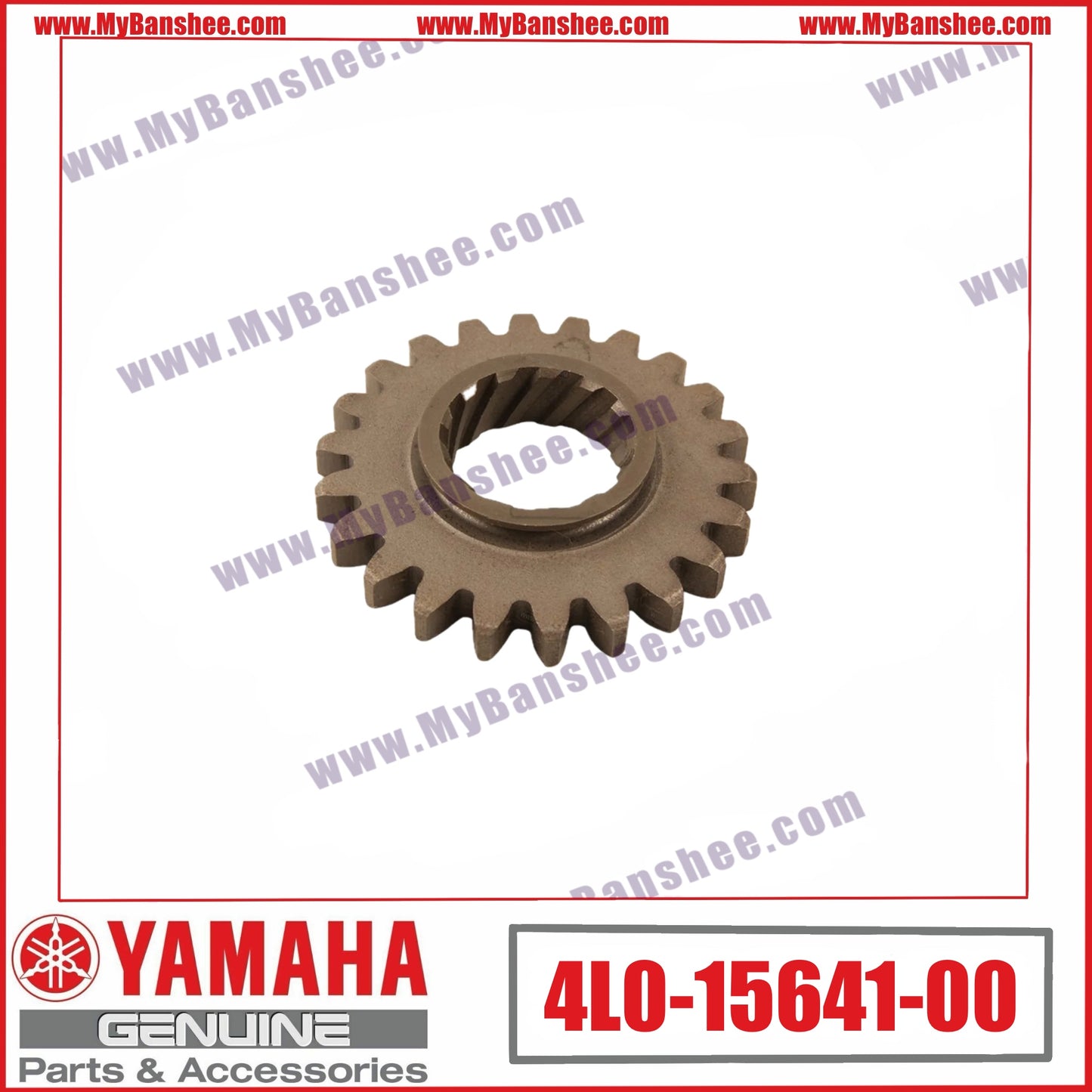 2. 4L0-15641-00 Engranaje