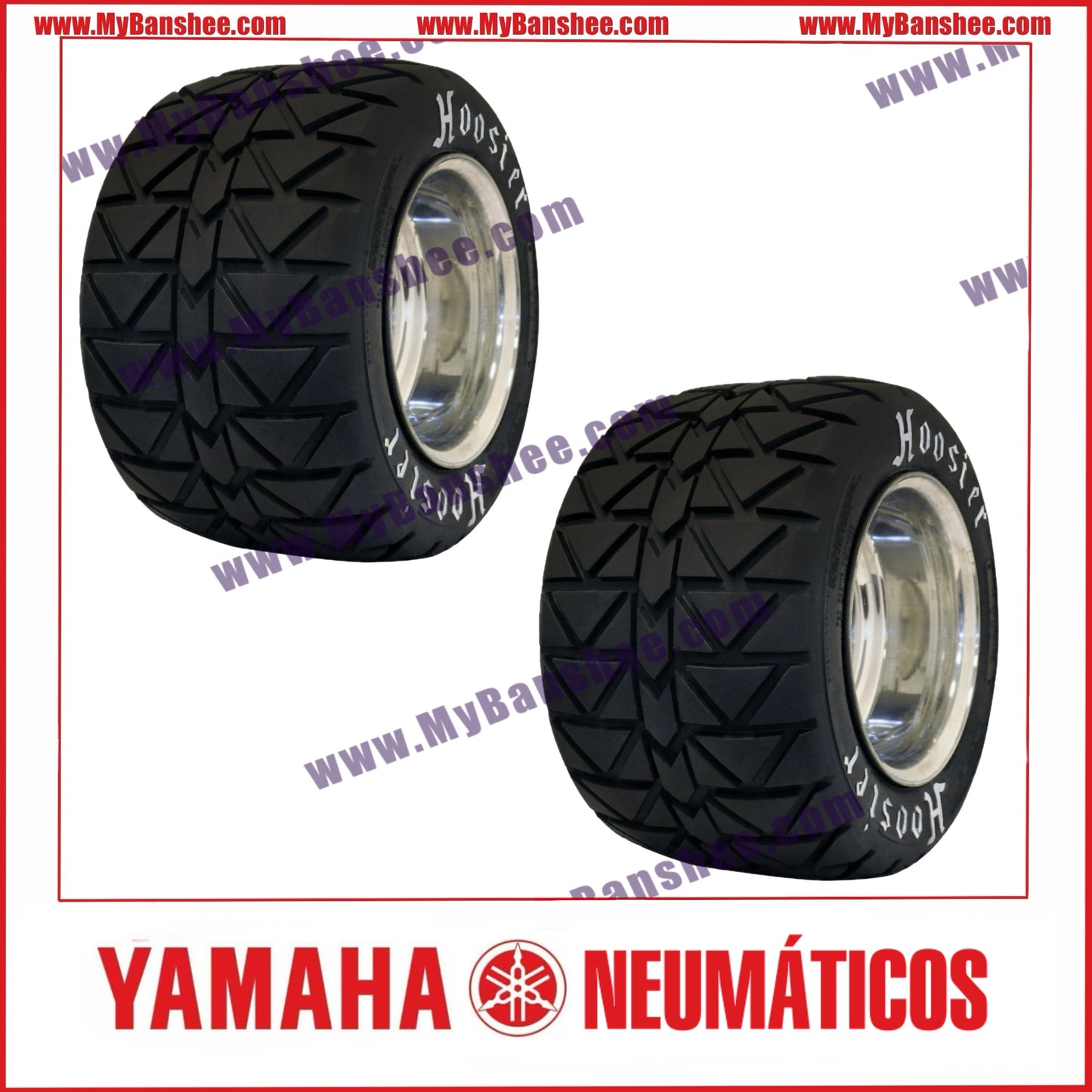 Pneus arrière Hoosier Tri Trac 18.0x11.0 10”