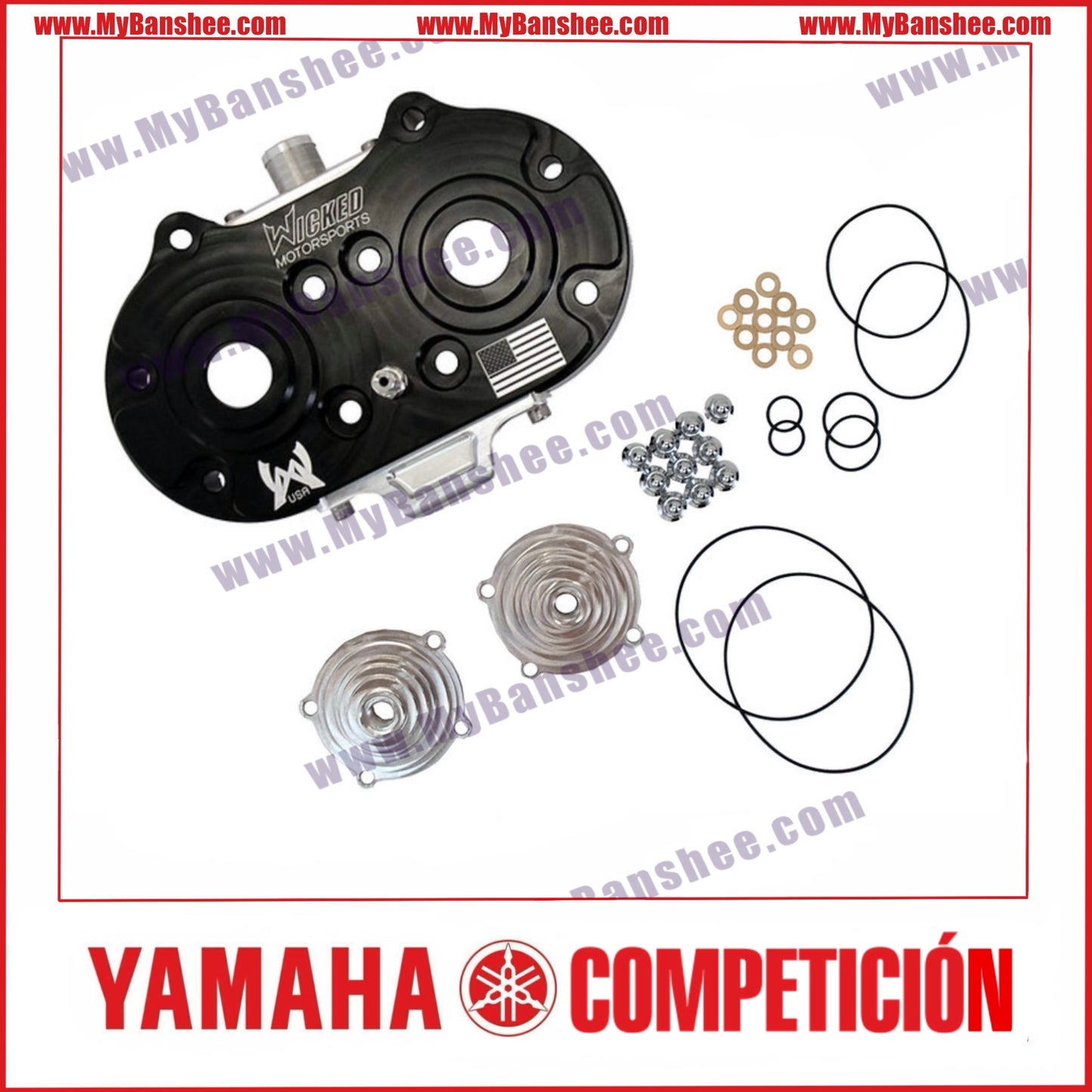 Wicked cylinder head (64.00mm to 70.00mm)