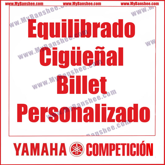 Equilibrado Cigüeñal Billet Personalizado