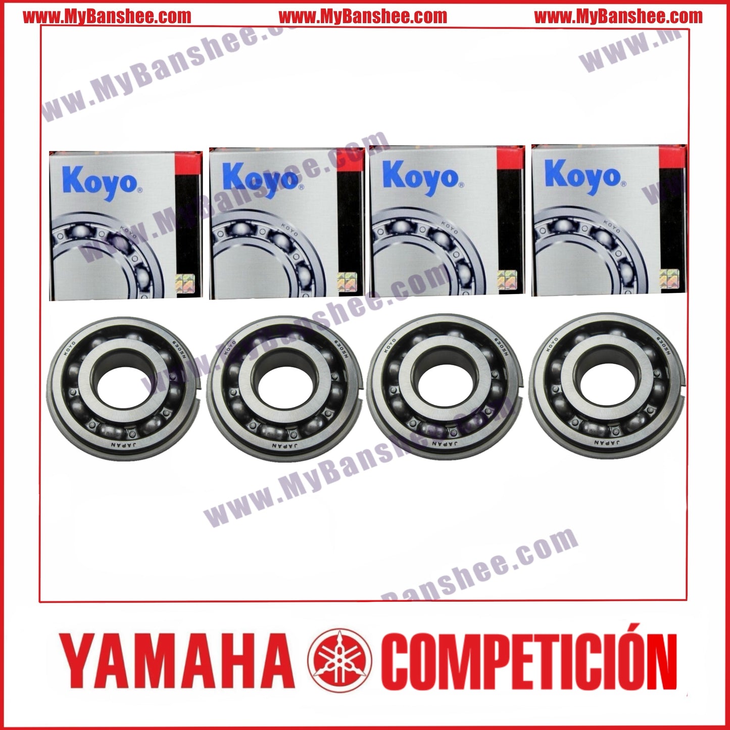 Set Rodamientos Cigüeñal