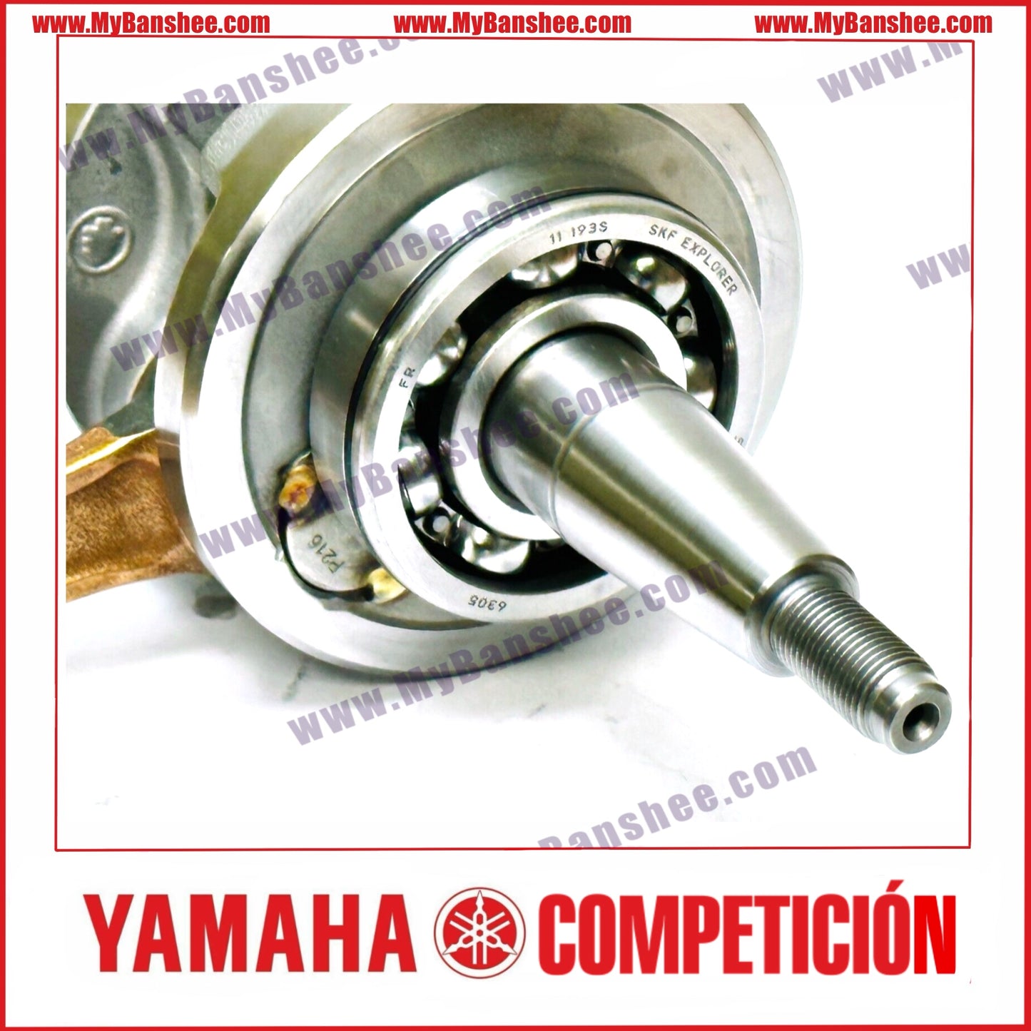 Cigueñal Billet (+4mm / +7mm / +10mm)