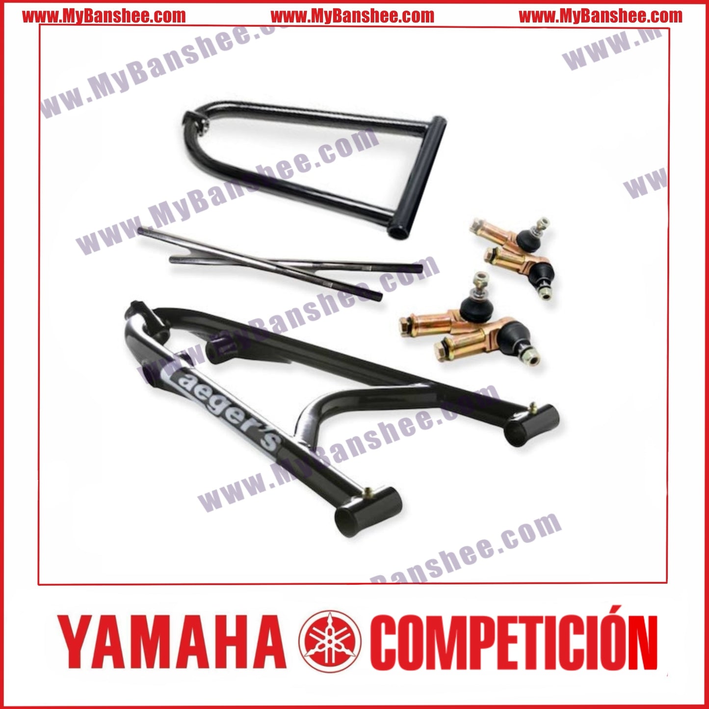 Laegers Long Travel +3” Trapezes