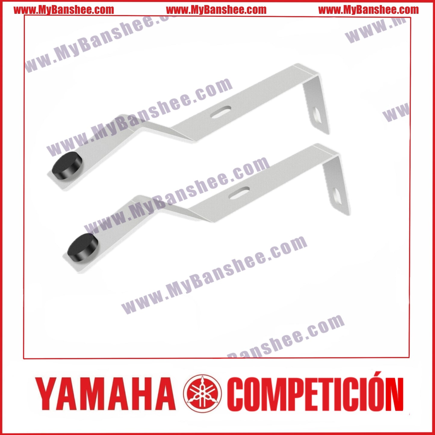 Supports arrière en plastique