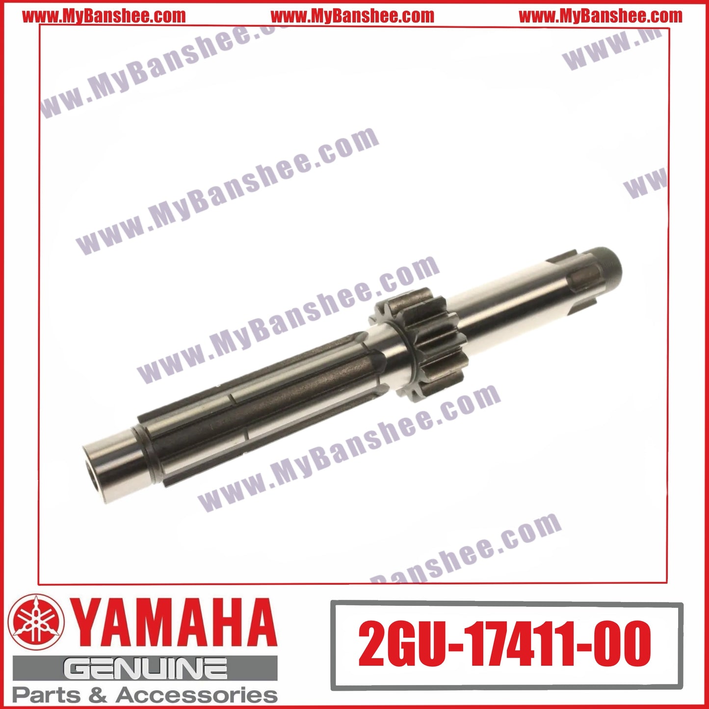 1. 2GU-17411-00 Primary Shaft
