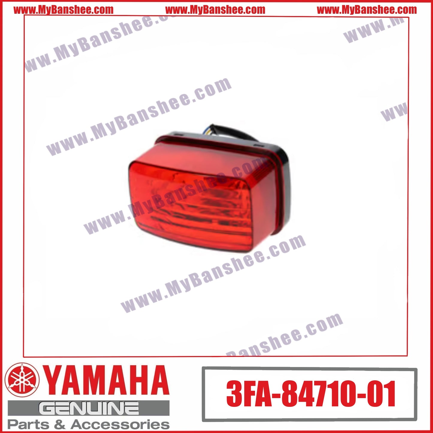1. 3FA-84710-01 Faro Trasero
