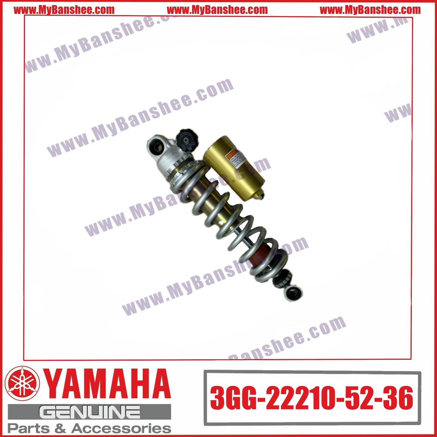 1. 3GG-22210-52-36 Rear Shock Absorber