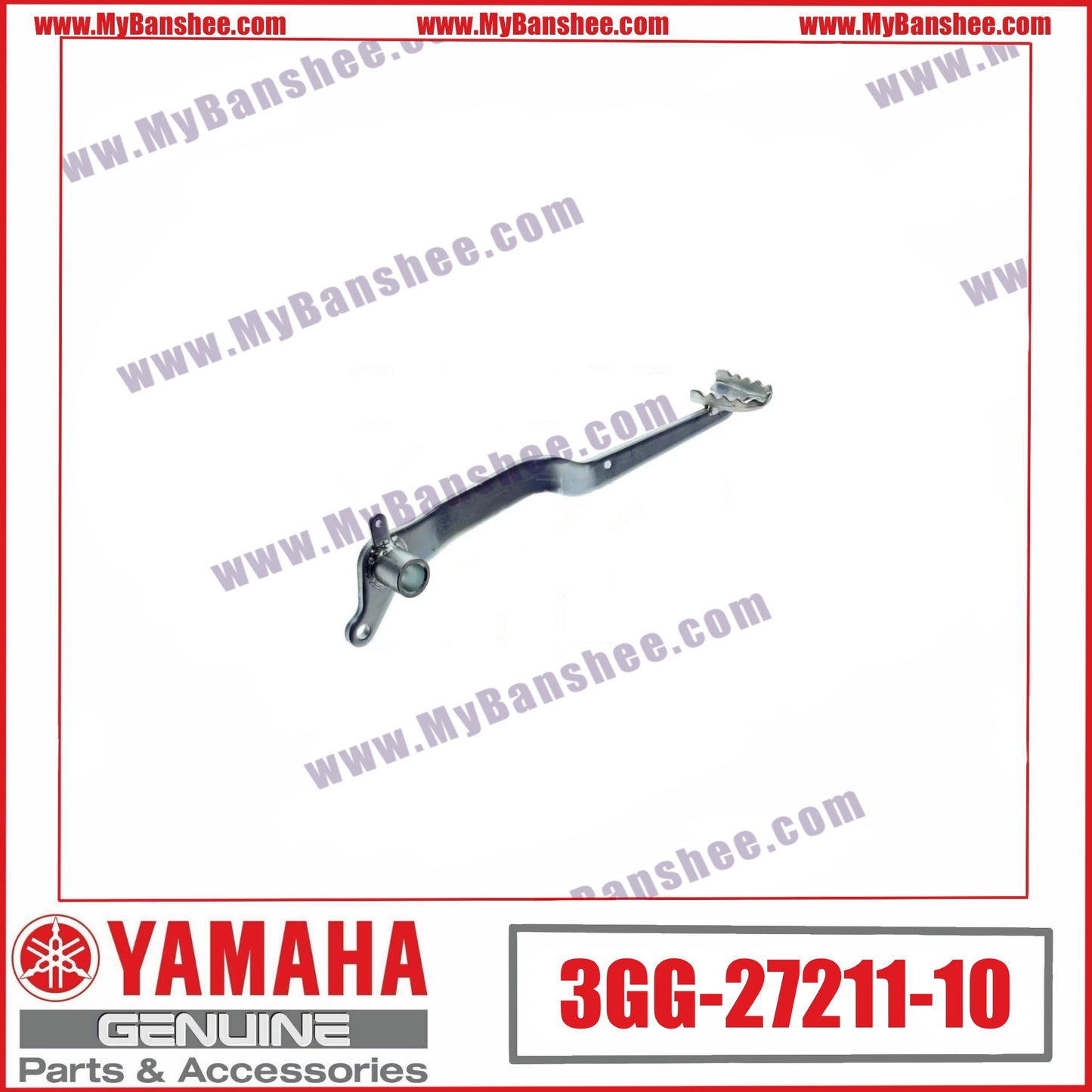1. 3GG-27211-10 Brake Pedal