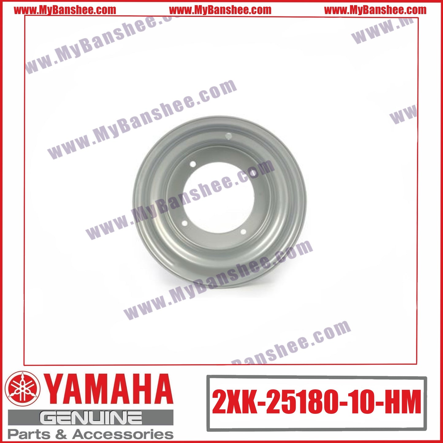 1.1 2XK-25180-10-HM Llanta Plata