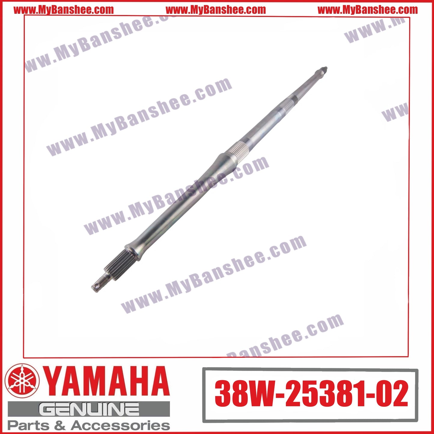 11. 38W-25381-02 Shaft
