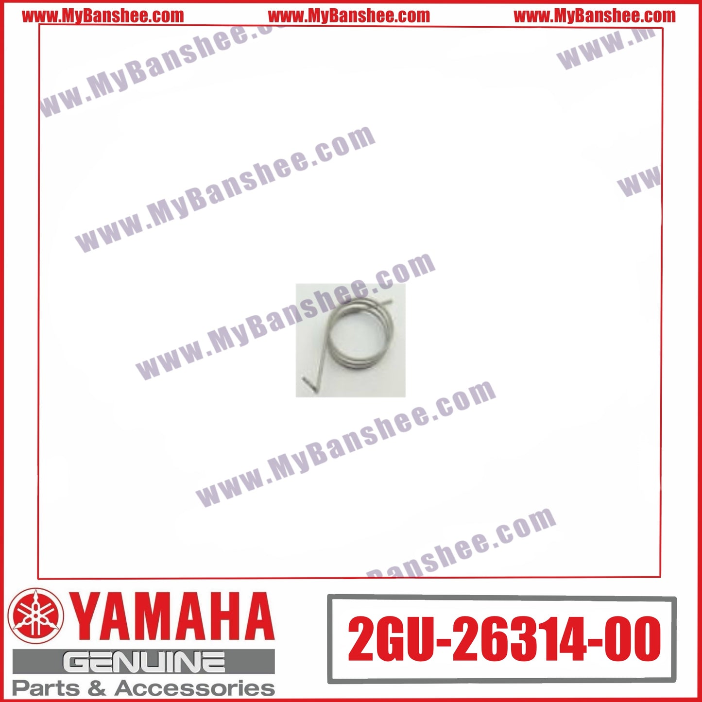 14. 2GU-26314-00 Spring