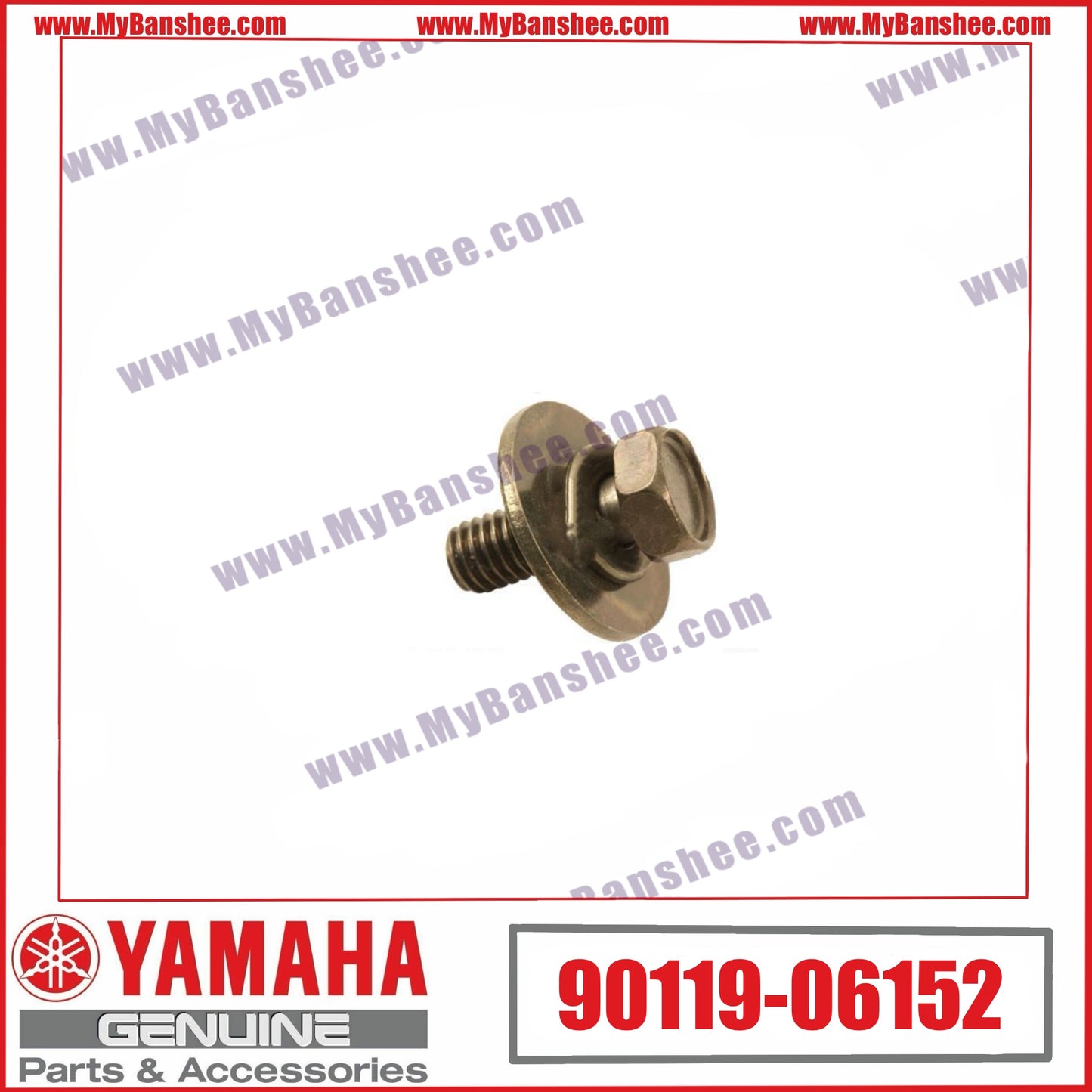2. 90119-06152 Screw with Washer