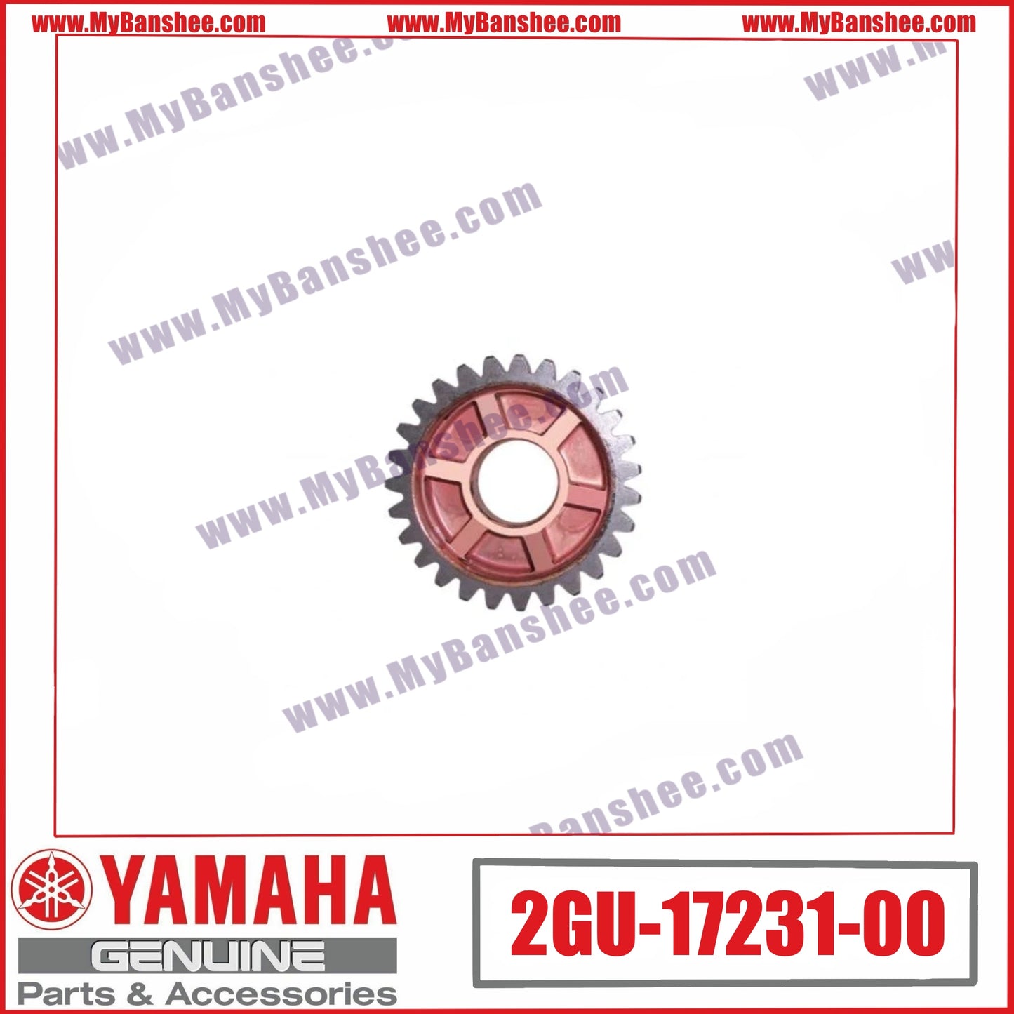 21. 2GU-17231-00 Engranaje