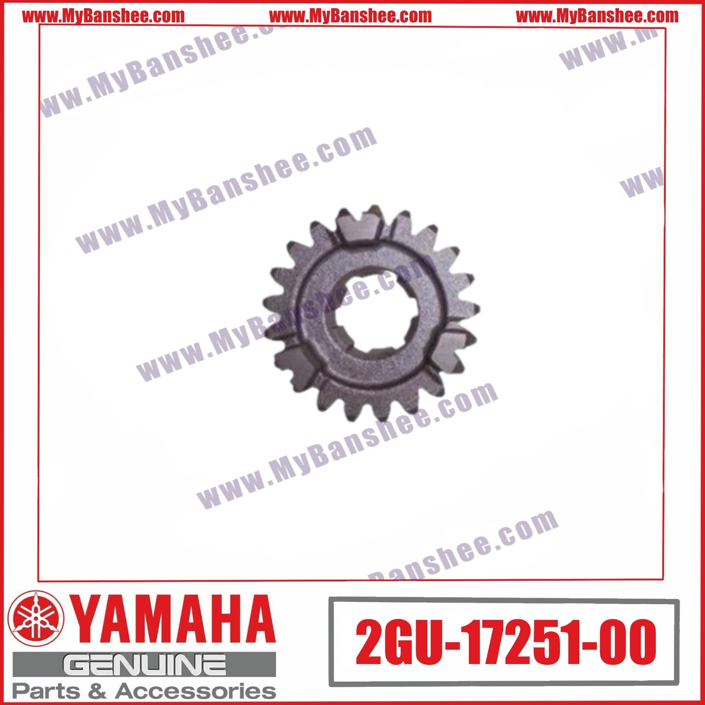 23. 2GU-17251-00 Engranaje