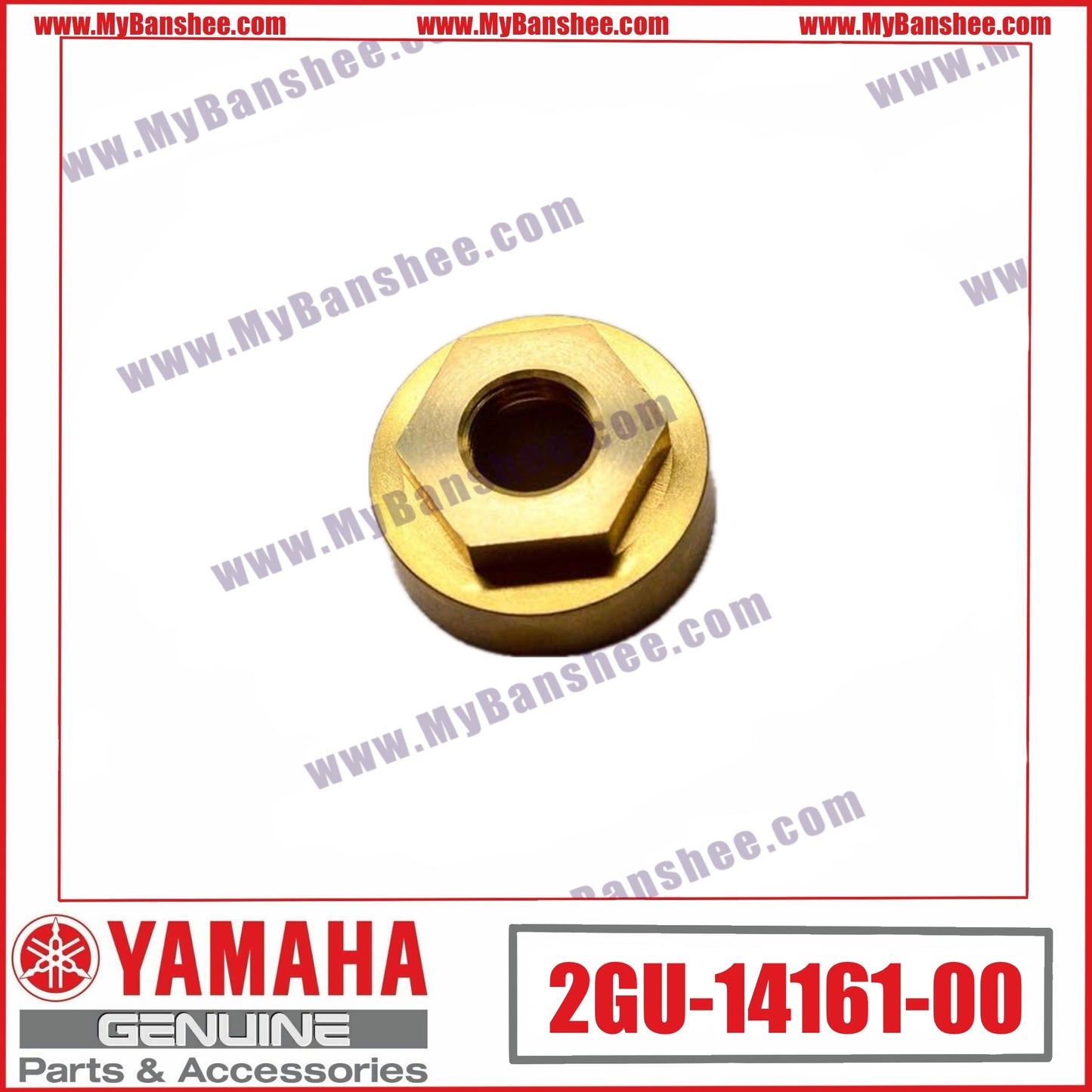 27. 2GU-14161-00 Écrou de réglage