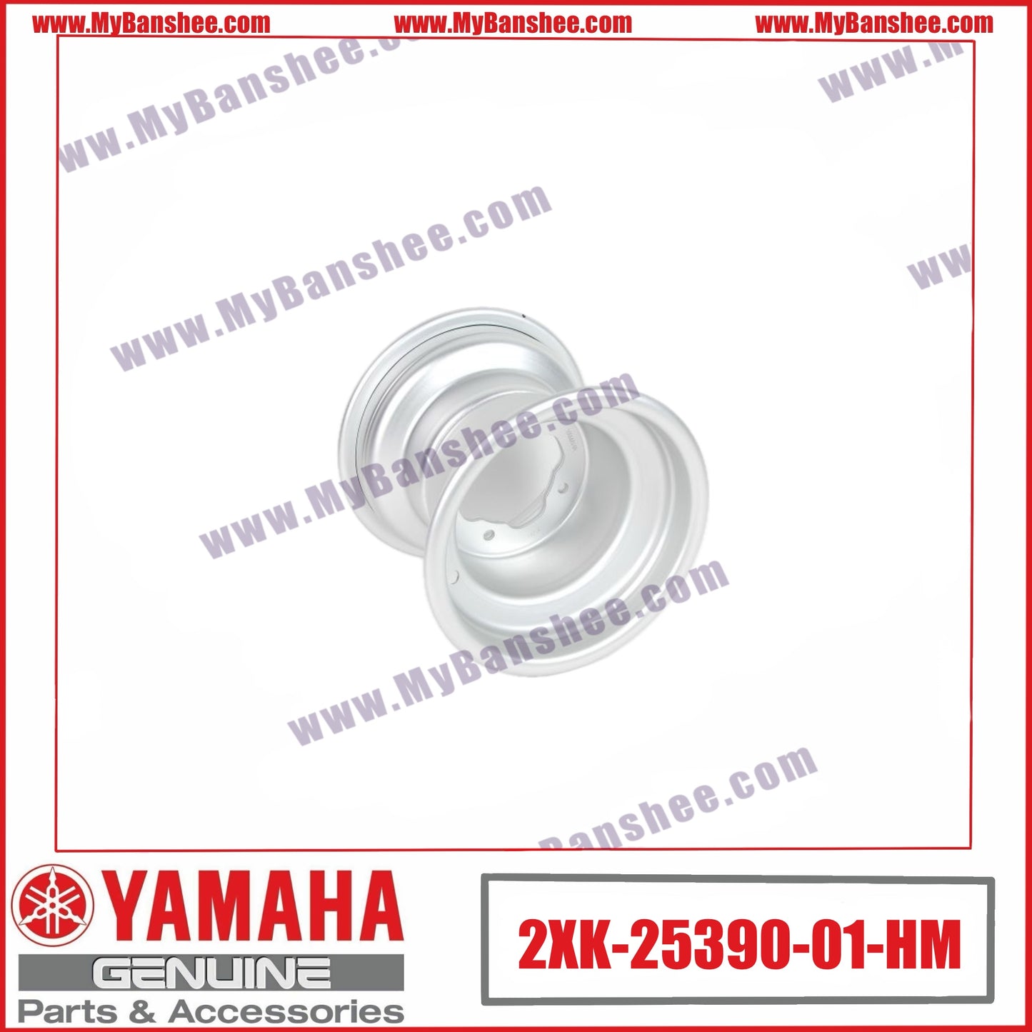 3.1 2XK-25390-01-HM Silver Rim