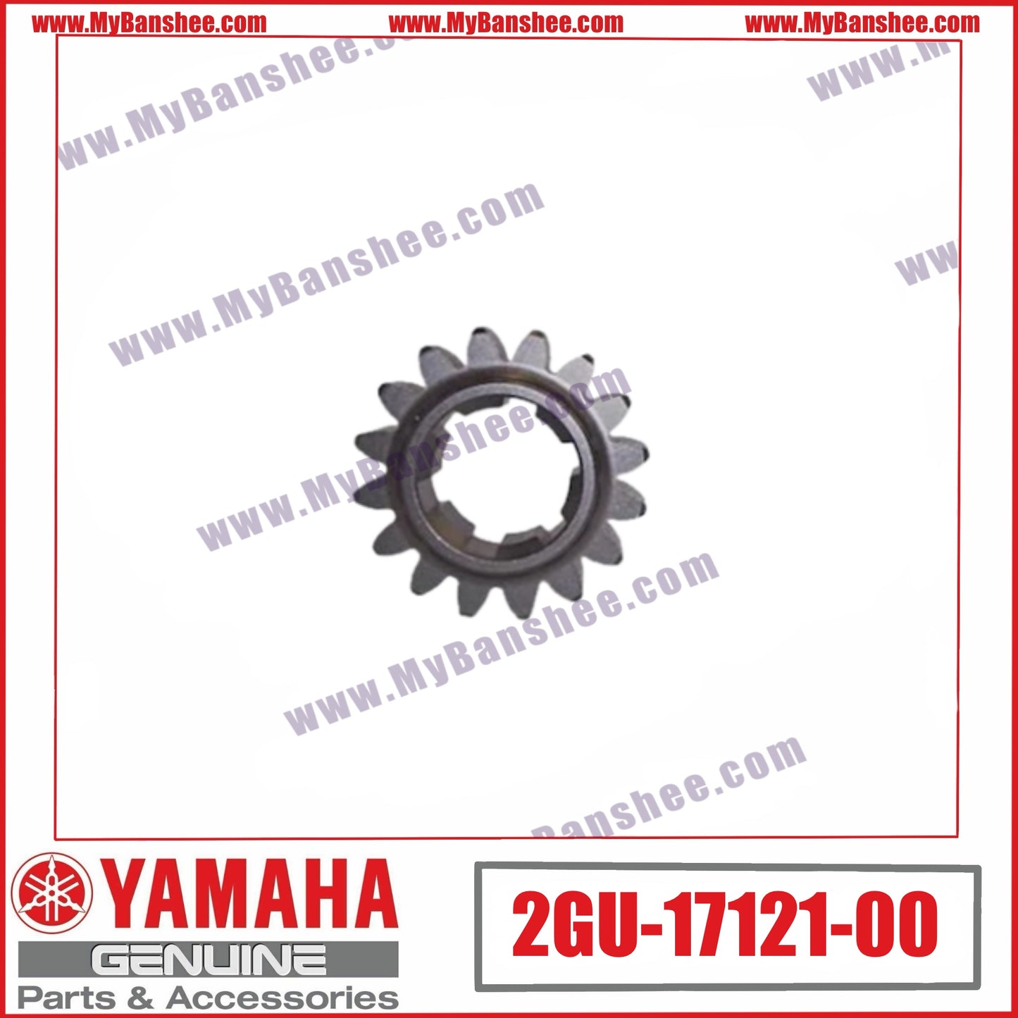 4. 2GU-17121-00 Engrenage