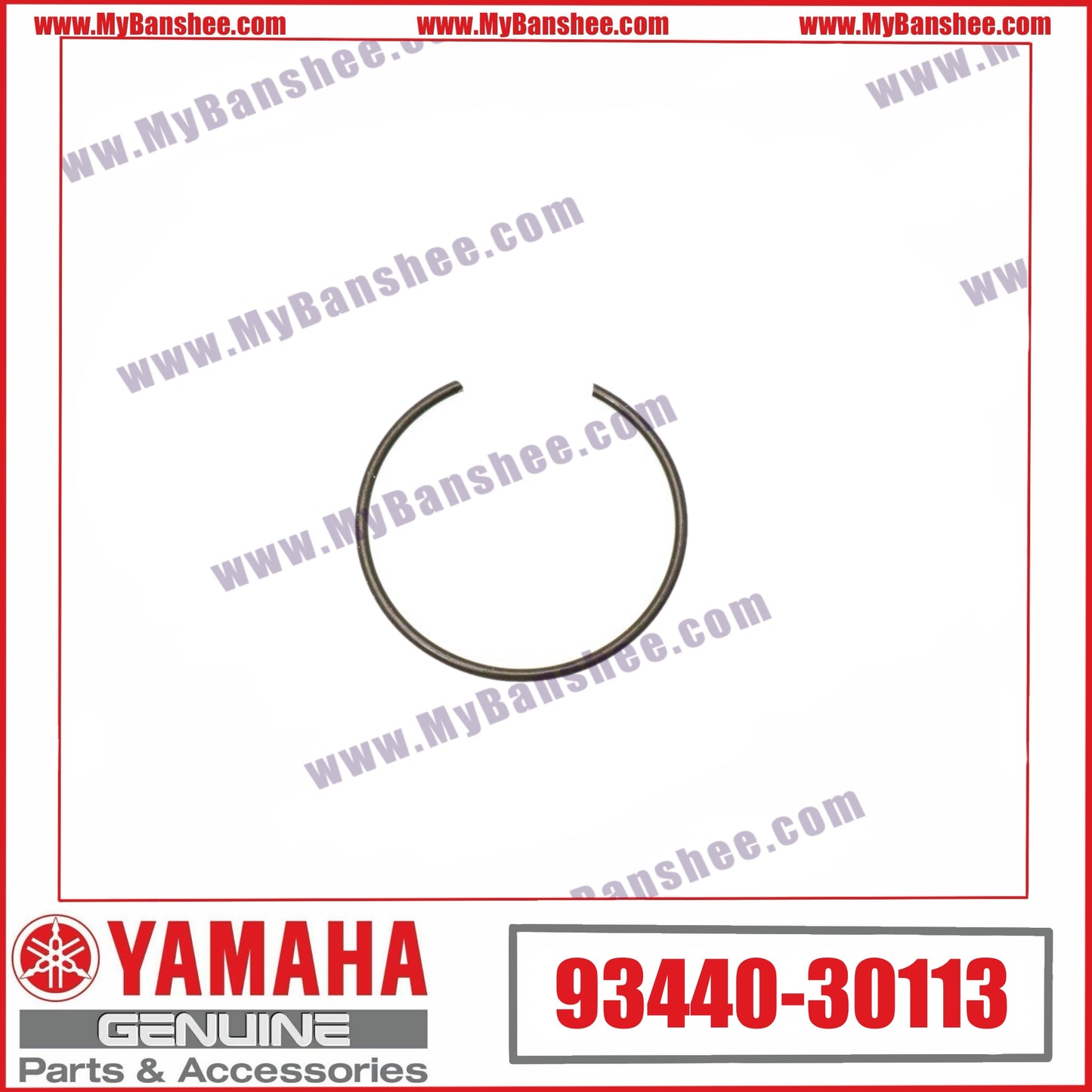 6. 93440-30113 Circlip
