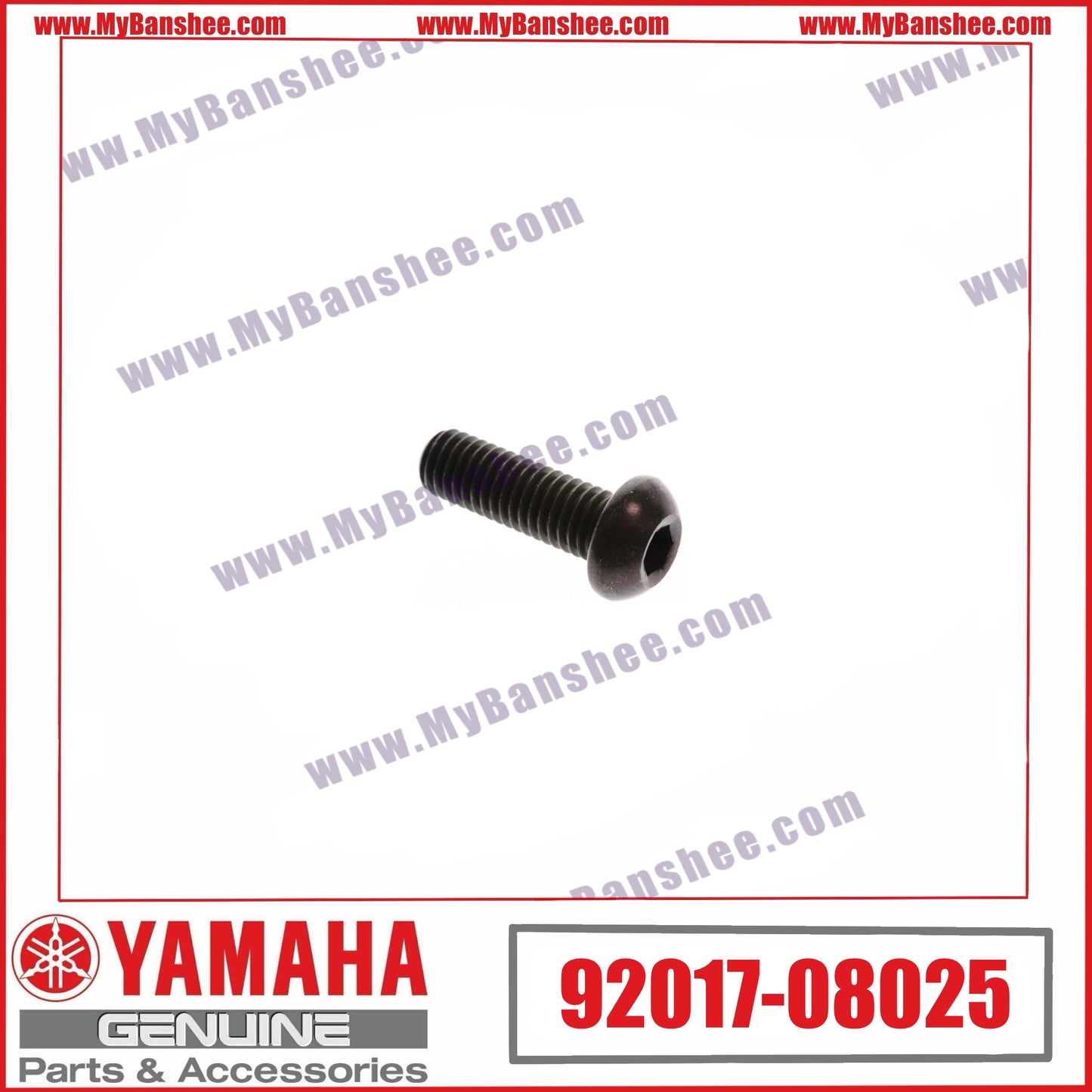 8. 92017-08025 Tornillo