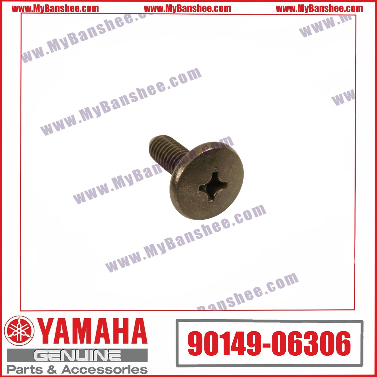 9. 90149-06306 Screw