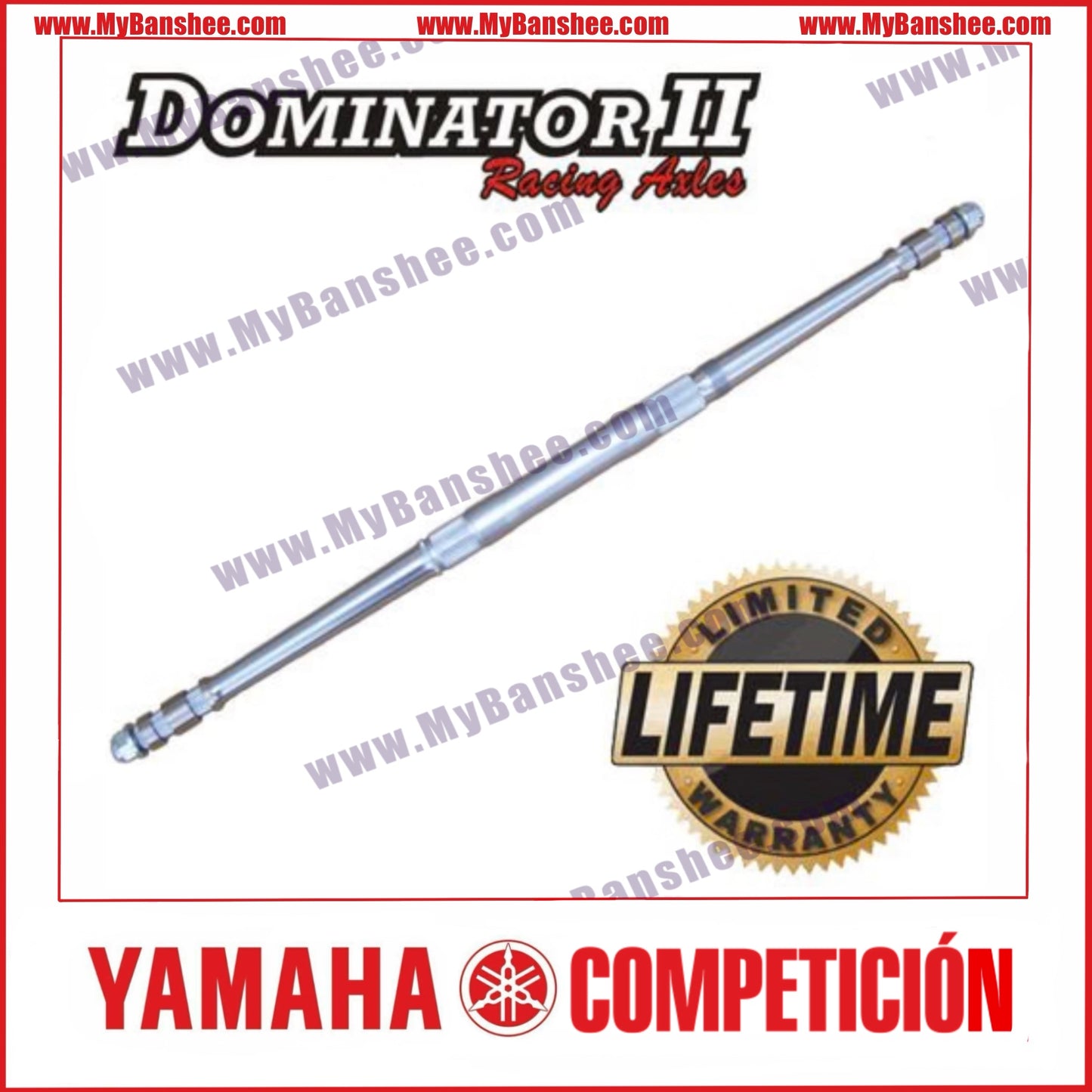 RPM Dominator II Axle