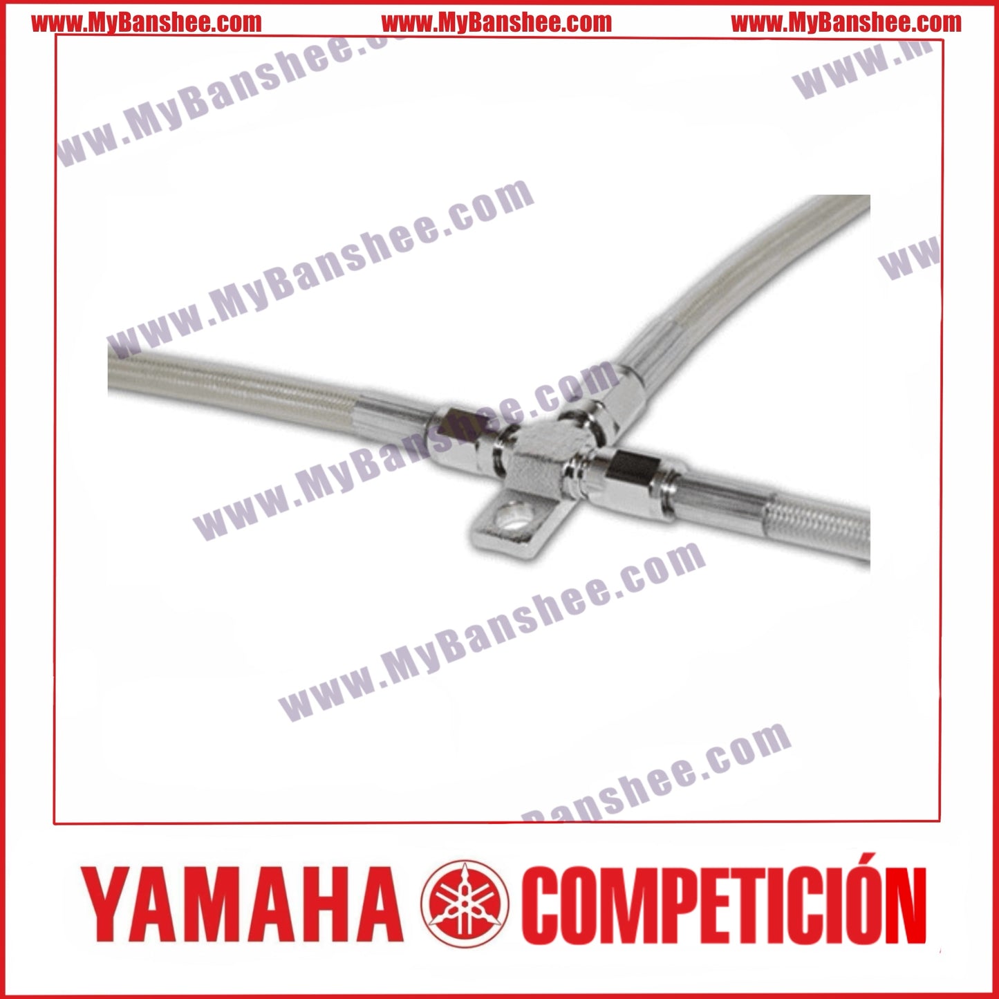 Streamline front brake lines
