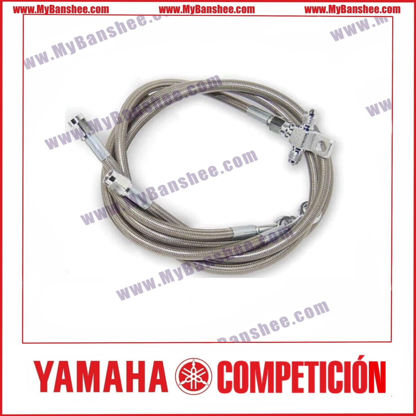 Streamline front brake lines