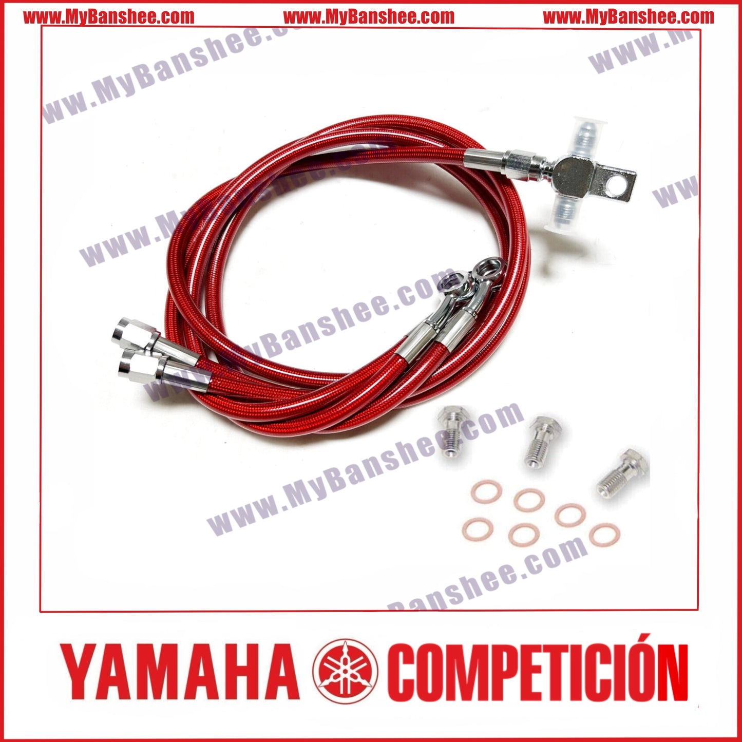 Streamline front brake lines