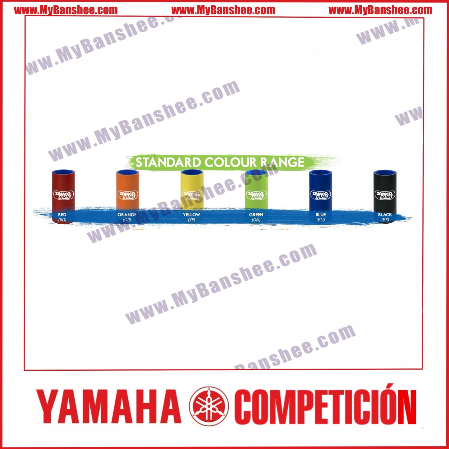 SAMCO Radiator Hoses (Basic Colors)