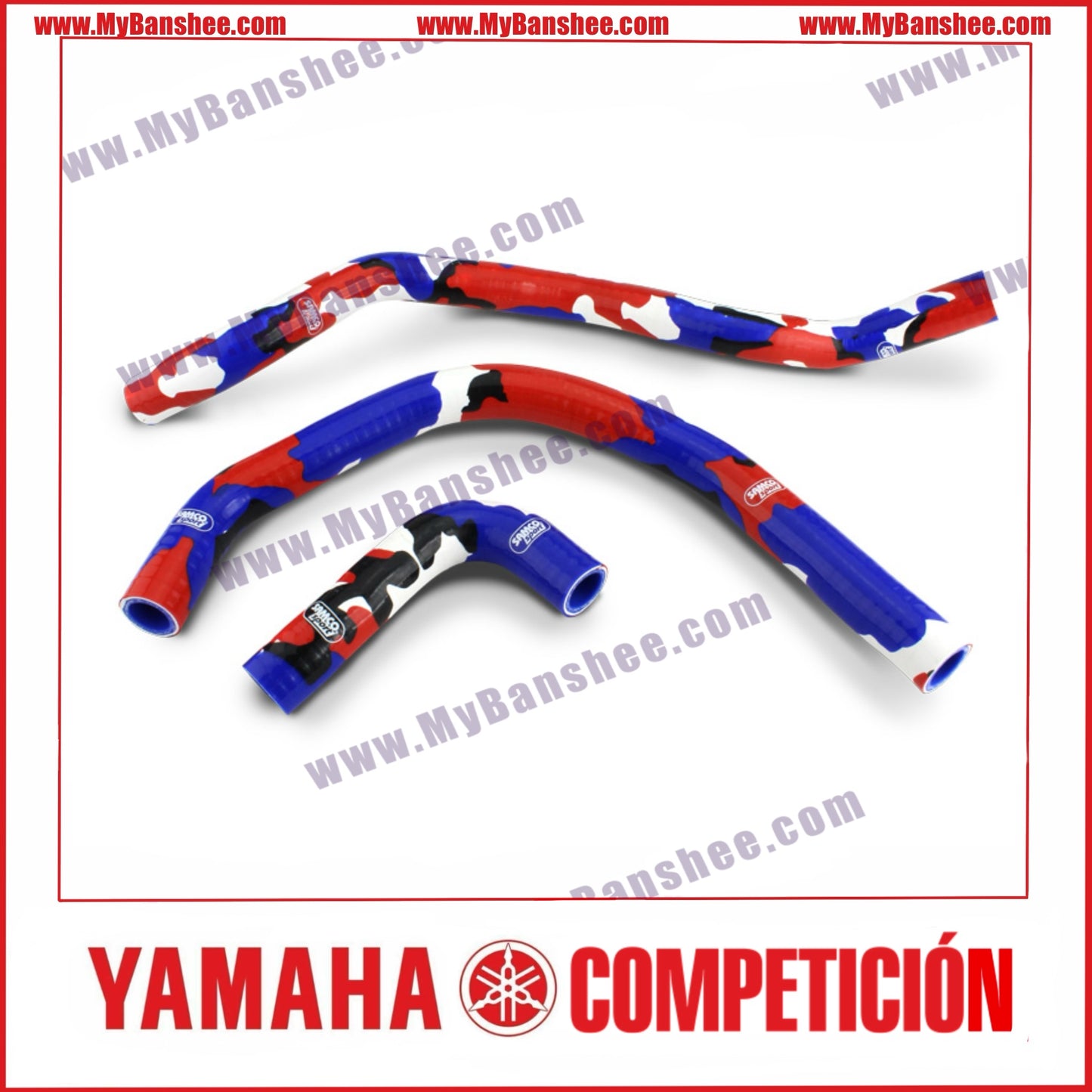 SAMCO Radiator Hoses (Custom Camouflage)