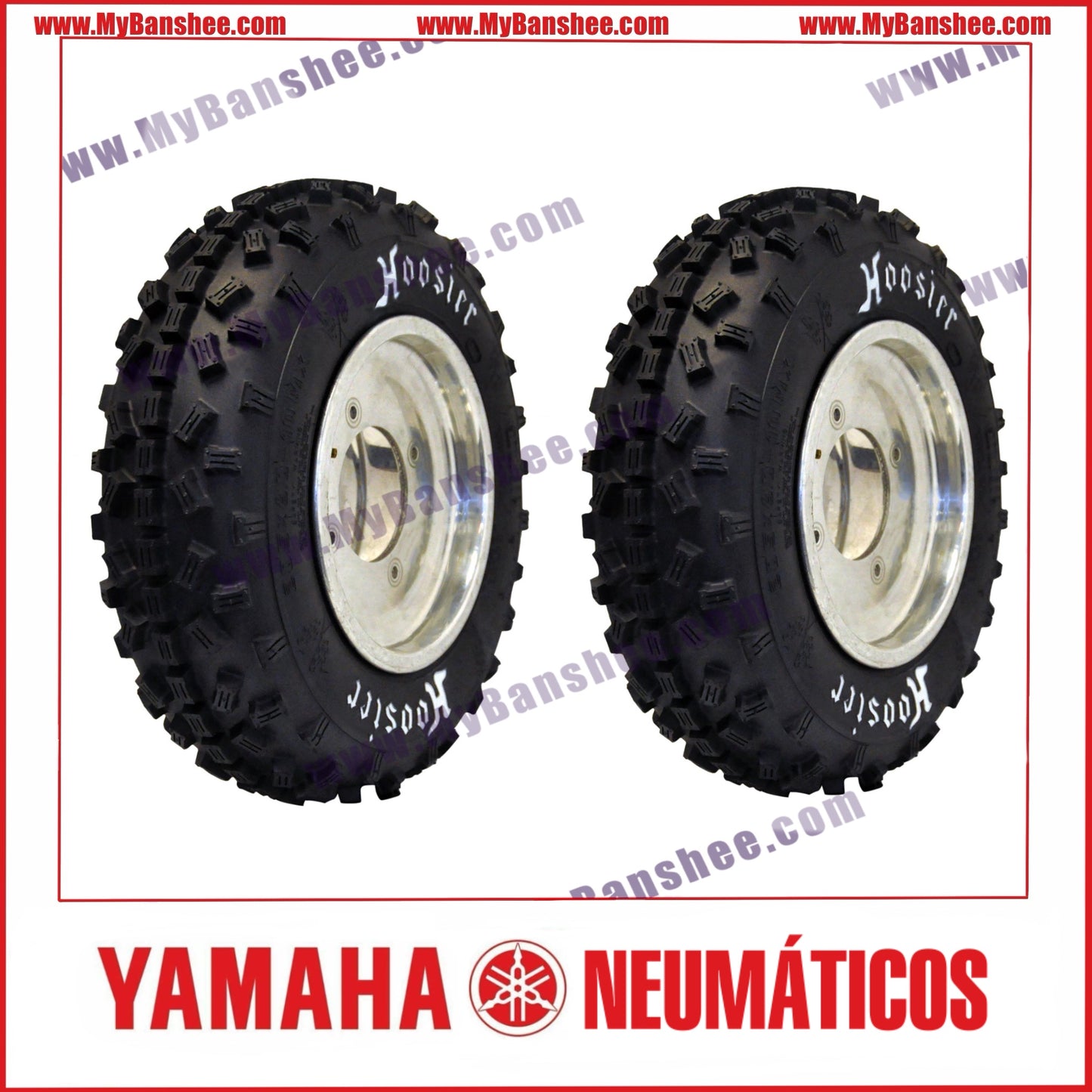 Hoosier MX 20.5x6.0 10” Front Tires