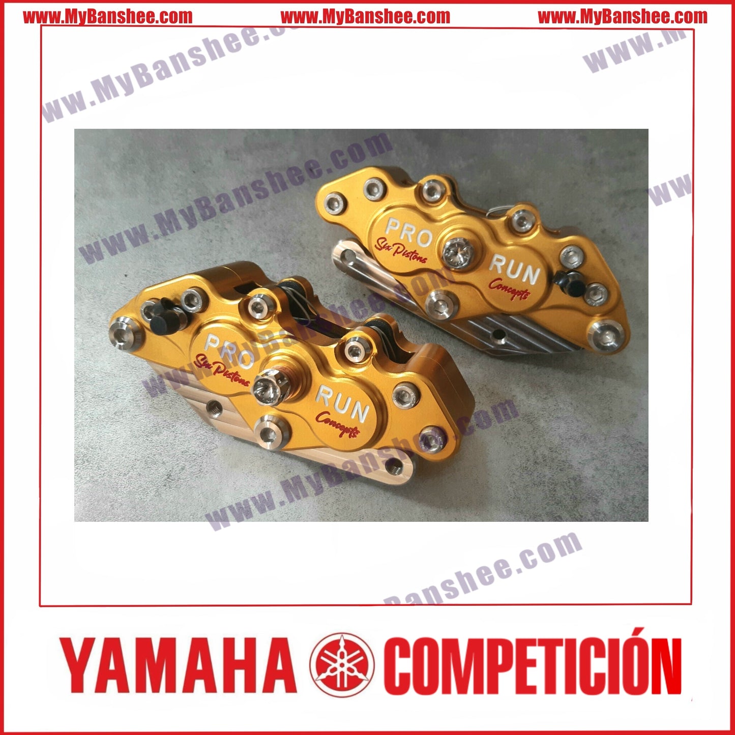 Pinzas de Freno ProRun 6 Pistones