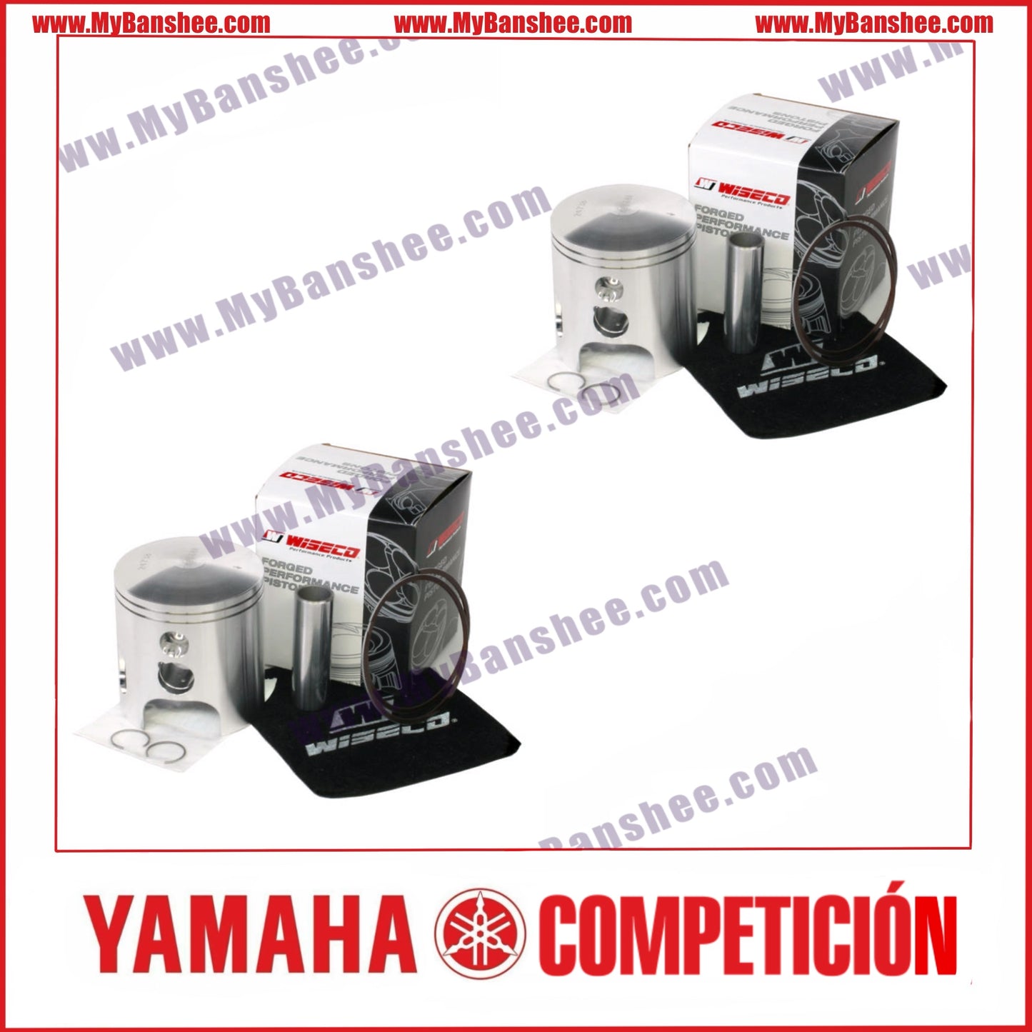 Pistons Wiseco (64,00 mm à 72,00 mm)