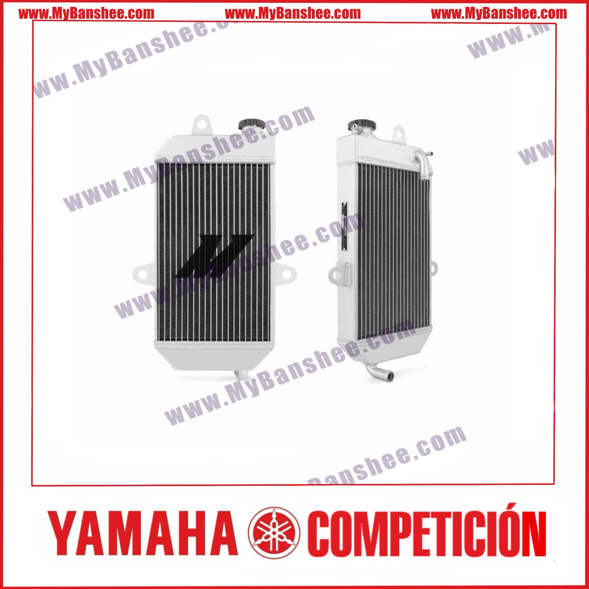 Banshee Oversized Radiator Mishimoto Oversized Radiator – MyBanshee