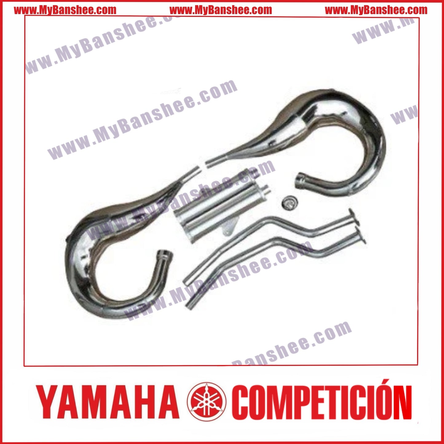 Shearer Exhausts (Small Bore - Big Bore) (Chrome - Raw)