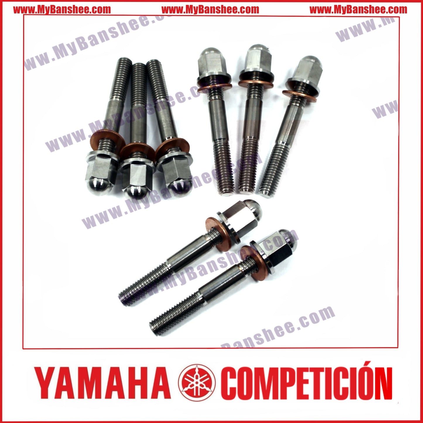 Tornillos y Tuercas Titanio Culata Pro Design